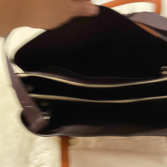 Coach 89086 Colorblock Lora Carryall Large Satchel Handbag perfect fall colors - Picture 8 of 17